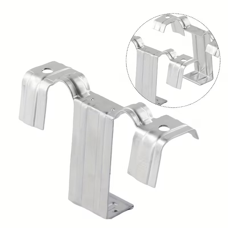 Solar Panel Drainage Clips – 304 Stainless Steel Water Flow Guide for 30mm PV Frames