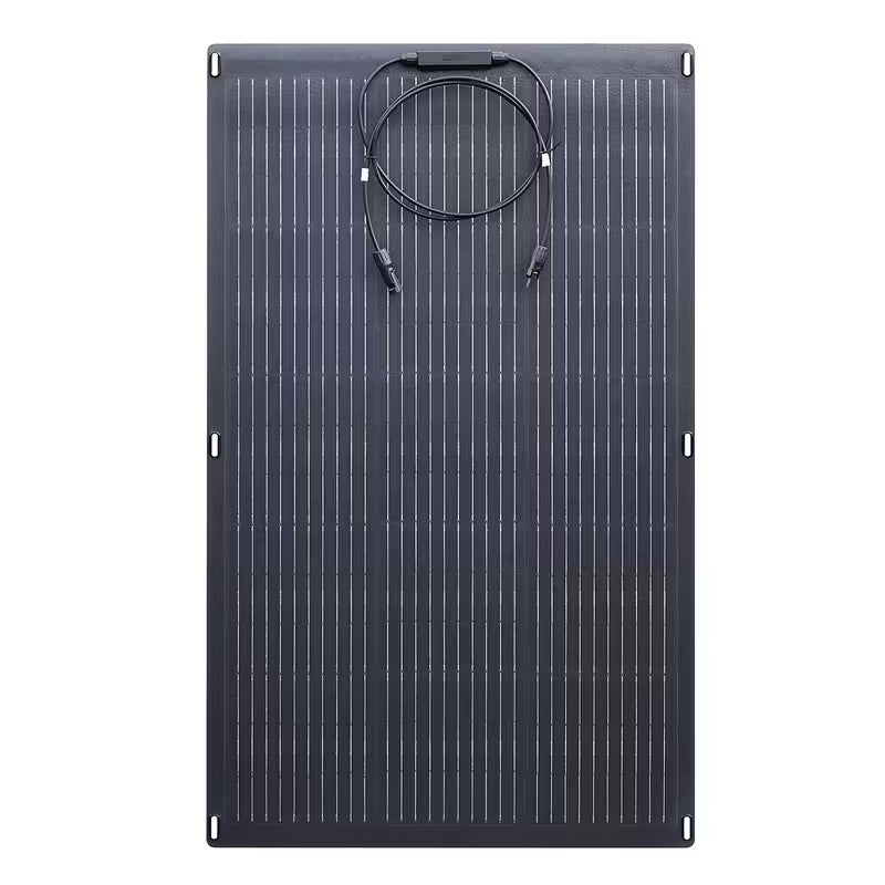 100 Watt Flexible Solar Panel – 24V/12V Monocrystalline Semi-Flexible Solar Power