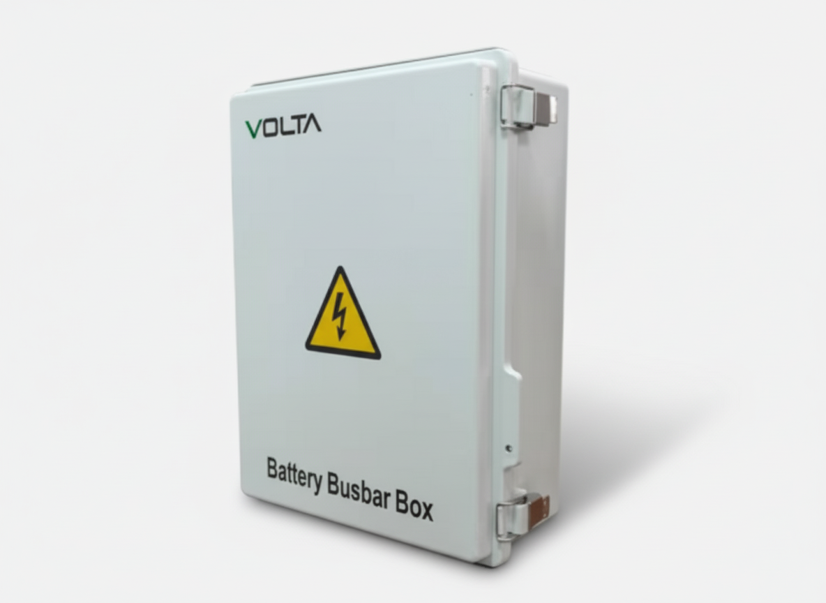 DC Battery Busbar Combiner Box - 2-4 Batteries - 600A